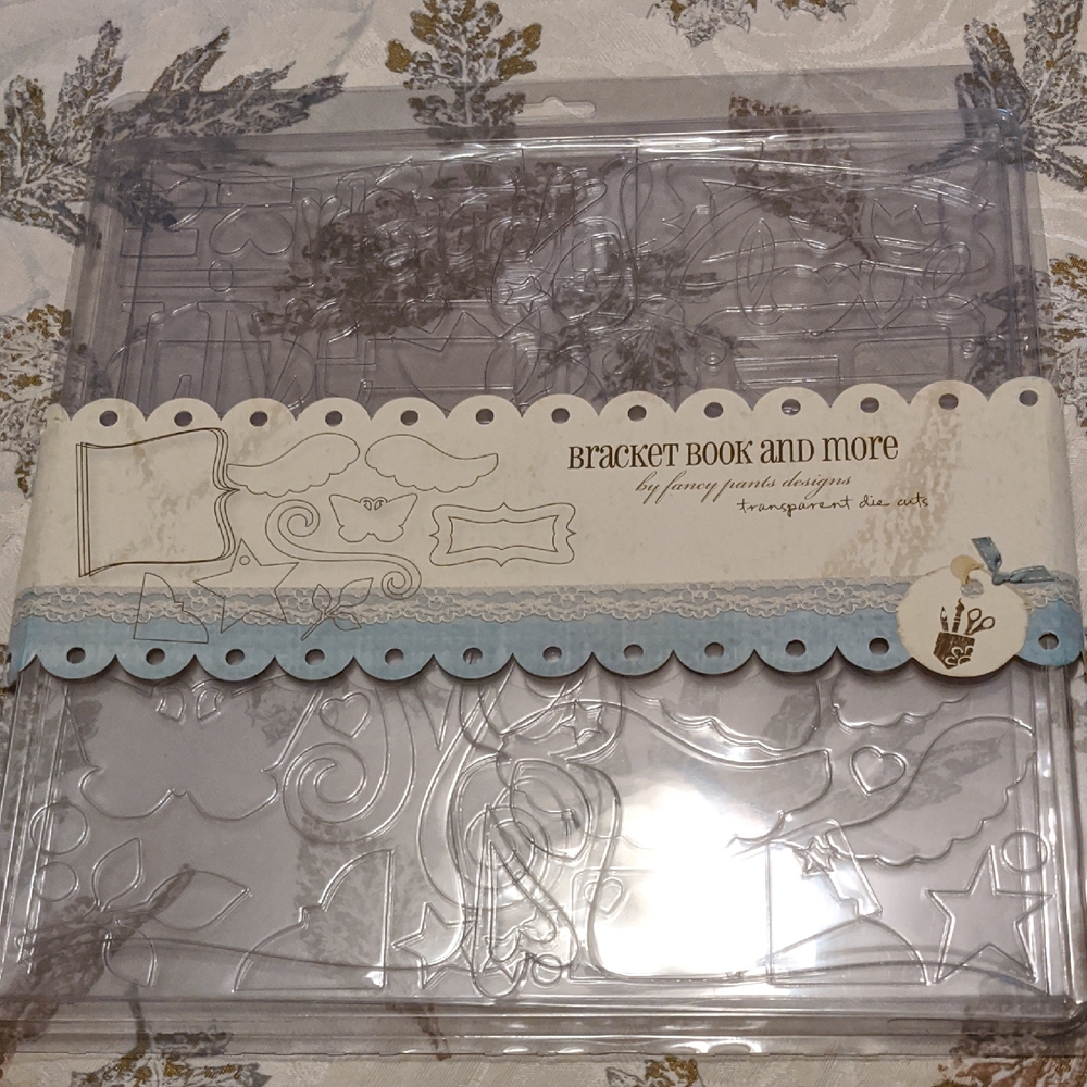 Die Cut Shapes Sheets - Bracket Book & More, Fancy Pants Designs #699 Kit Clear